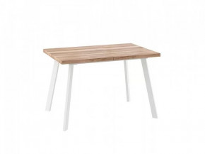 Стол раздвижной Borg-120, дуб каньон/белый в Пангоды - pangody.mebel-tymen.ru | фото