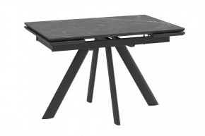 Стол раздвижной Jack-120, stone black st cer/черный в Пангоды - pangody.mebel-tymen.ru | фото