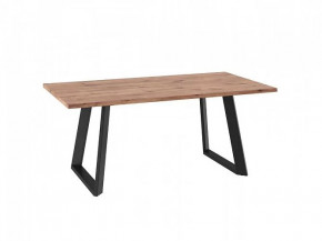 Стол раздвижной LOFT LUX-180, дуб веллингтон/черный в Пангоды - pangody.mebel-tymen.ru | фото