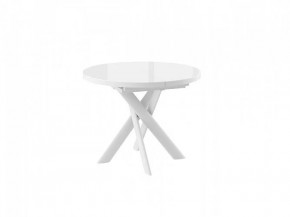 Стол раздвижной RONALDO-100, оптивайт белый/белый в Пангоды - pangody.mebel-tymen.ru | фото