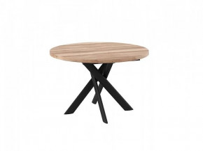 Стол раздвижной RONALDO-120, дуб каньон/черный в Пангоды - pangody.mebel-tymen.ru | фото