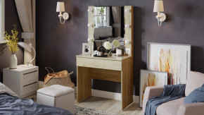 Стол туалетный «Марго» Дуб Крафт золотой в Пангоды - pangody.mebel-tymen.ru | фото