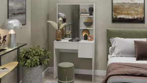 Стол туалетный «Вайт» Белый Ясень в Пангоды - pangody.mebel-tymen.ru | фото