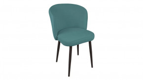 Стул «Боско»  Черный муар, Велюр DREAM Mint (бирюзовый) в Пангоды - pangody.mebel-tymen.ru | фото