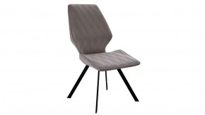 Стул «Матэо»  Черный муар, Микровелюр BRENDY Latte в Пангоды - pangody.mebel-tymen.ru | фото