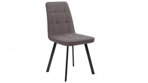 Стул «Рони»  Черный муар, Микровелюр BRENDY Latte в Пангоды - pangody.mebel-tymen.ru | фото