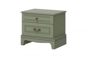 Тумба прикроватная Лорето Лак Зелёный самшит в Пангоды - pangody.mebel-tymen.ru | фото