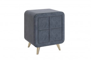 Тумба прикроватная Софи 2 топаз (велюр) в Пангоды - pangody.mebel-tymen.ru | фото