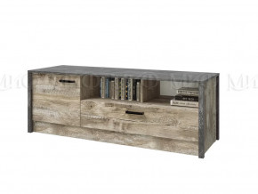 Тумба ТВ Амели Дуб Юкон, Бетон темный в Пангоды - pangody.mebel-tymen.ru | фото