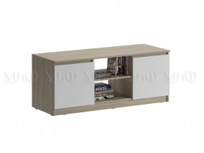 Тумба ТВ Челси Белый глянец, дуб сонома в Пангоды - pangody.mebel-tymen.ru | фото