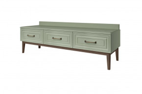 Тумба ТВ Гориция Зелёный самшит в Пангоды - pangody.mebel-tymen.ru | фото