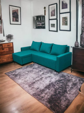 Угловой диван Шерри Савана Лагун в Пангоды - pangody.mebel-tymen.ru | фото