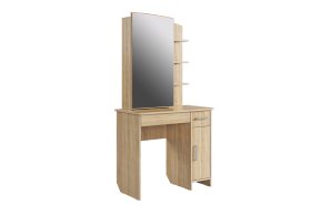 Трюмо Виктория-1 дуб сонома в Пангоды - pangody.mebel-tymen.ru | фото