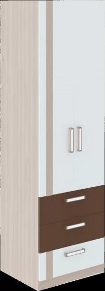 Волкер (подростковая) М04 Шкаф с ящиками в Пангоды - pangody.mebel-tymen.ru | фото