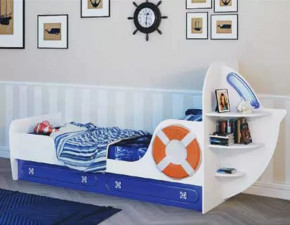 "Яхта-1" Кровать в Пангоды - pangody.mebel-tymen.ru | фото