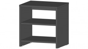 Элегант Тумба прикроватная Графит в Пангоды - pangody.mebel-tymen.ru | фото